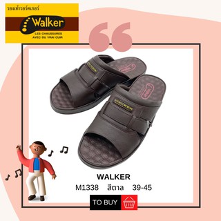 Walker รองเท้าแตะผู้ชาย รหัส M1338 สีตาลแก่