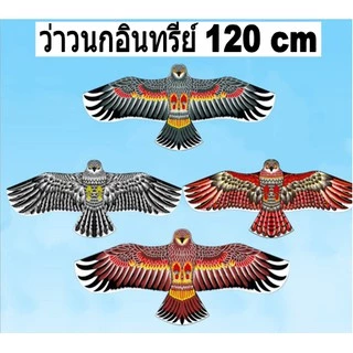 (พร้อมส่ง) ว่าวนกอินทรีย์ ขนาด 120 ซม. ว่าวไล่นก ไล่ศัตรูพืช เเถมเชือก 15 เมตร