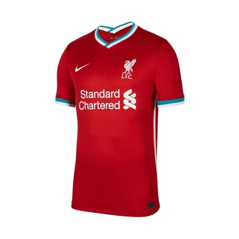 เสื้อฟุตบอล สโมสร ลิเวอร์พูล 2020/21 ชุดเหย้า Size M (รอบอก 38-41นิ้ว) Liverpool Home Shirt ของแท้ ของใหม่ป้ายห้อย