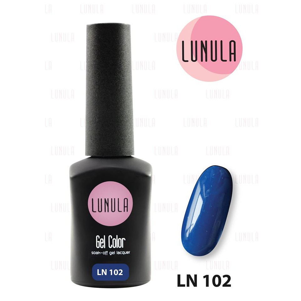 LUNULA Gel Polish สีเจลลูนูล่า คุณภาพพรีเมี่ยม ม่วงและน้ำเงิน Purple&Blue Group2 12ml.