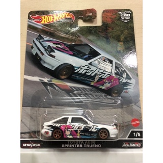 Hotwheels premium Toyota AE86