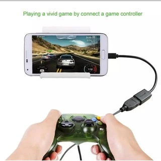 UGREEN รุ่น 10396 Micro USB to USB 2.0 สายยาว 12cm, OTG Cable On The Go Adapter Male Micro-USB to Female USB