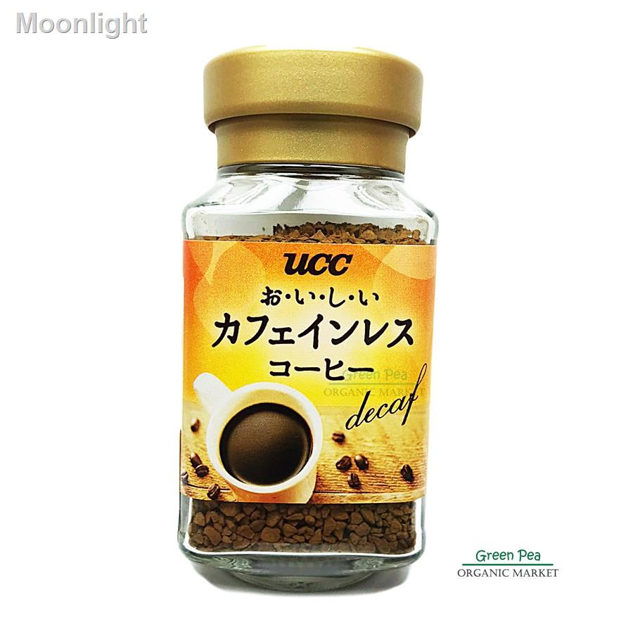❃✵UCC Decaf coffee กาแฟ กาแฟไม่มี คาเฟอีน ขนาดบรรจุ ขวดแก้ว 45 กรัม นำเข้าจากประเทศญี่ปุ่น