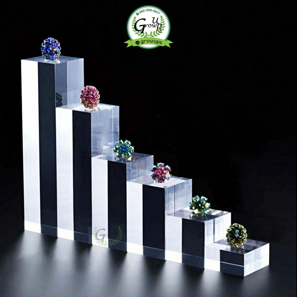 ที่วางอคิลิค แท่นวางสินค้า ที่วางโชว์สินค้า ฐานโชว์ ที่วางเครื่องประดับ Display prop พร็อพถ่ายรูปสินค้า displaystan ราคา ถูกที่สุด ดีลบีเคเค แกลเลอรีภาพที่ 3