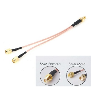 SMA Female To 2 x PR Male Cable  For Antenna