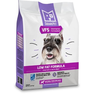 อาหารสุนัข SquarePet สูตร VFS Low Fat Formula ขนาด 2 kg