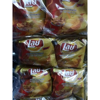 มันฝรั่งเลย์ขนาด13กรัม​ x​ 12​ มีหลายรสชาติ