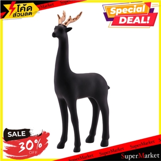 ของตกแต่ง HOME L&amp;S กวาง 20.5x38.5 ซม. สีดำ อุปกรณ์ตกแต่งบ้านอื่นๆ DECORATE DEER 20.5X38.5CM BLACK HOME L&amp;S