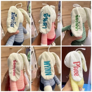 ตุ๊กตากระต่ายเน่า (Doll8) - ตุ๊กตากระต่ายปักชื่อ ตุ๊กตากระต่ายเอ๊๊ยม 4 สี **ปักชื่อ ไม่รับเก็บปลายทาง**