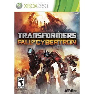 แผ่น XBOX 360 Transformers Fall of Cybertron ใช้กับเครื่องที่แปลงระบบ JTAG/RGH