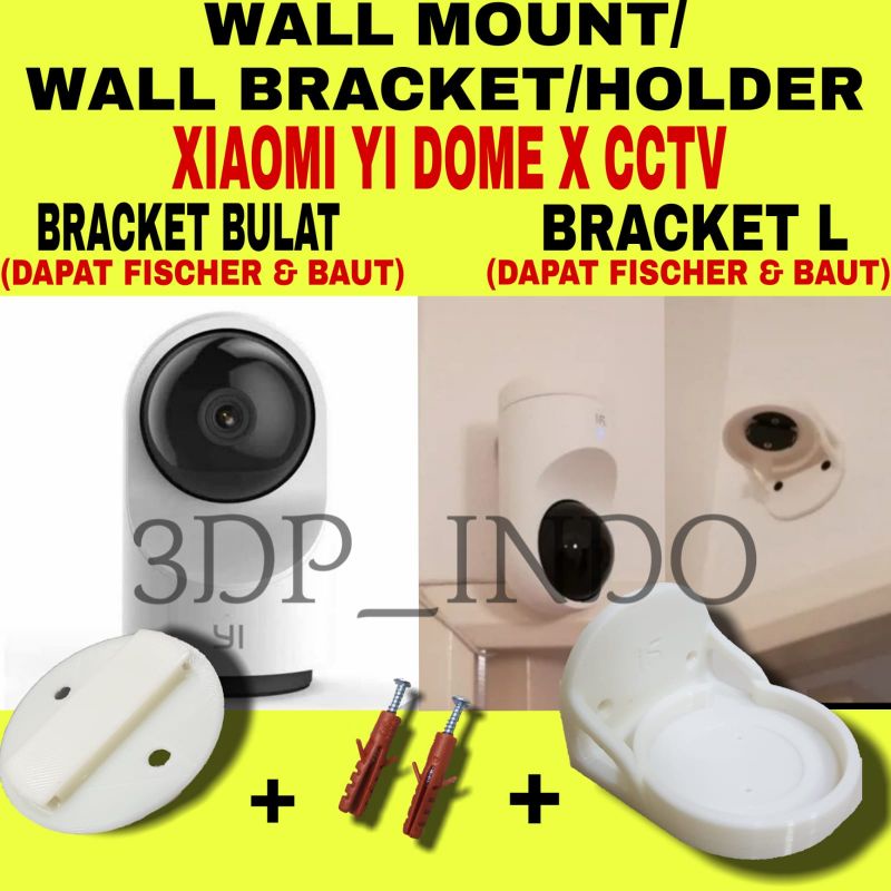 Xiaomi Yi Dome X กล้องวงจรปิด IP Cam ที่ยึดขายึดติดผนัง