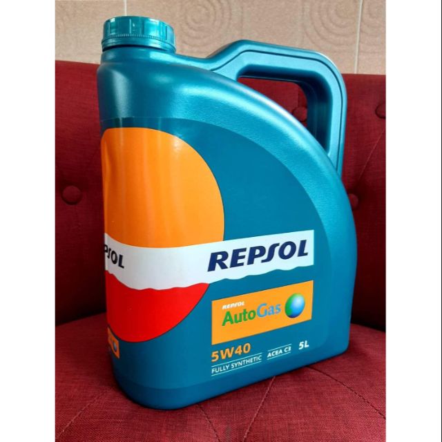 Repsol Auto gas 5w40 ขนาด5ลิตร - tungnipon - ThaiPick