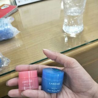 Laneige water sleeping mask 15 ml
Laneige lip sleeping mask 3 ml