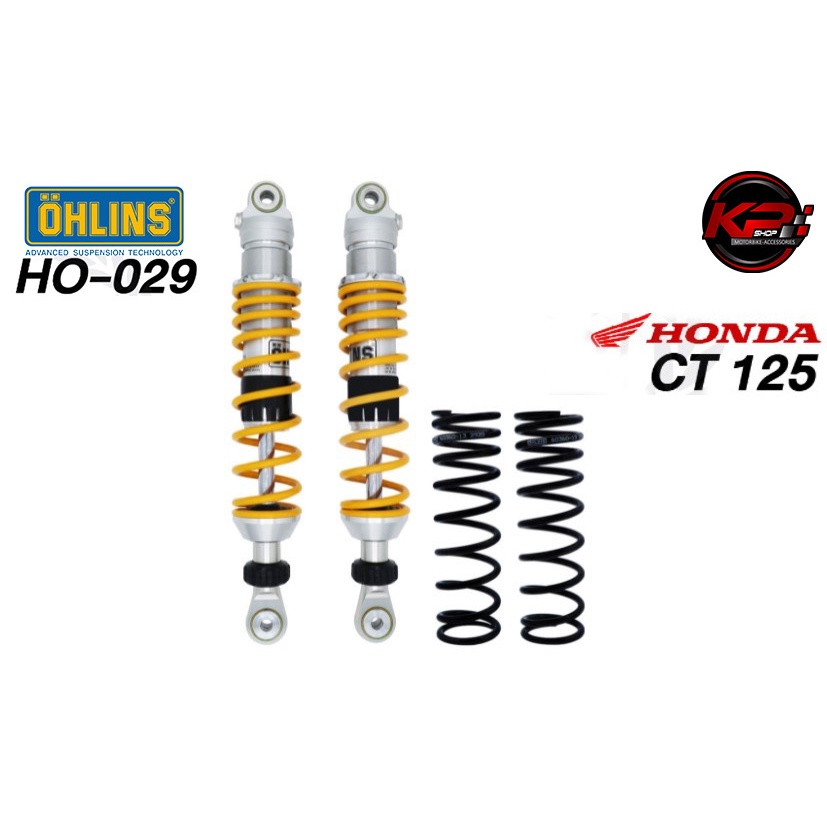 โช๊คหลัง OHLINS HO 029 FOR HONDA CT125 (OHLINS รับประกัน 2 ปี)