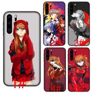 เคสนิ่มเคสโทรศัพท์มือถือลายการ์ตูนสําหรับ Huawei P 30 P 20 P 10 Pro Lite 2019 Asuka Evangelion