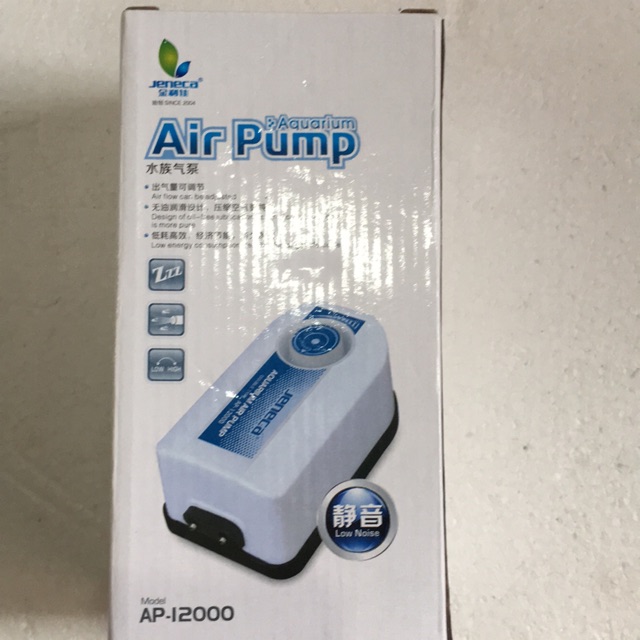 ปั้มลม jeneca รุ่น AP-12000 เหมาะสำหรับตู้ขนาด30นิ้วขึ้นไป