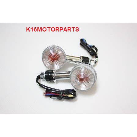 ไฟเลี้ยว ไฟเลี้ยวหลัง รุ่น SCOOPY-I รุ่นแรก ซ้าย-ขวา ขาชุบ,ฝาใส # 4622-079-LZSD # ยี่ห้อ HMA