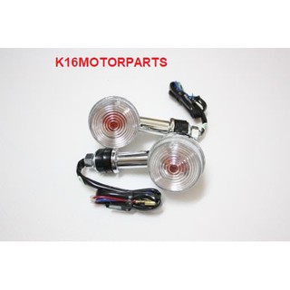 ไฟเลี้ยว ไฟเลี้ยวหลัง รุ่น SCOOPY-I รุ่นแรก ซ้าย-ขวา ขาชุบ,ฝ…