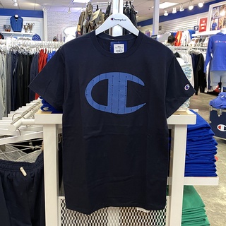 เสื้อยืดผ้าฝ้ายพิมพ์ลาย Champion เสื้อยืดลําลอง แขนสั้น คอกลม แฟชั่นใหม่ สําหรับผู้ชาย