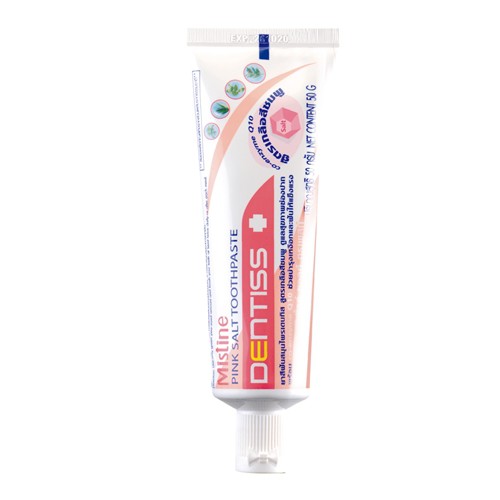 มิสทิน เดนทิส พิ้งค์ ซอลท์ ทูธเพสท์ กัรม MISTINE DENTISS มิสทิน เดนทิส พิ้งค์ ซอลท์ ทูธเพสท์ กัรม MISTINE DENTISS