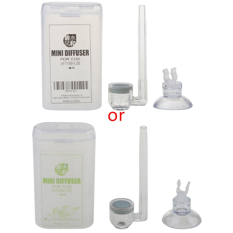 R* Aquarium สําหรับ Nano CO2 Diffuser Atomizer อะคริลิคใสสําหรับ Aquarium ปลูกถัง