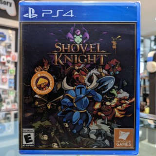 (ภาษาอังกฤษ) มือ1 PS4 Shovel Knight แผ่นPS4 เกมPS4 (เล่นกับ PS5 ได้)