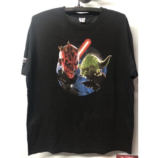 เสื้อยืดผ้าฝ้ายพิมพ์ลายคลาสสิก Starwars Episode  1 The Phantom  Menace 2012