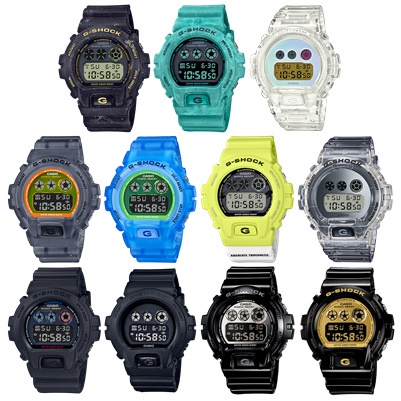 GShock DW-6900 Series DW-6900BB-1,DW-6900SK-1,DW-6900CB-1,DW-6900MS-1,DW-6900NB-7,DW-6900LU