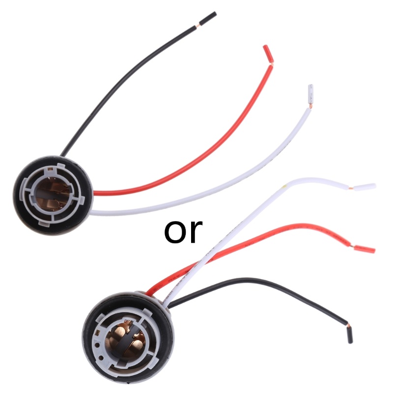 YO 157 BAY15D สําหรับเบรกหยุดไฟเลี้ยวหลอดไฟ LED ขั้วต่อซ็อกเก็ตสําหรับรถยนต์