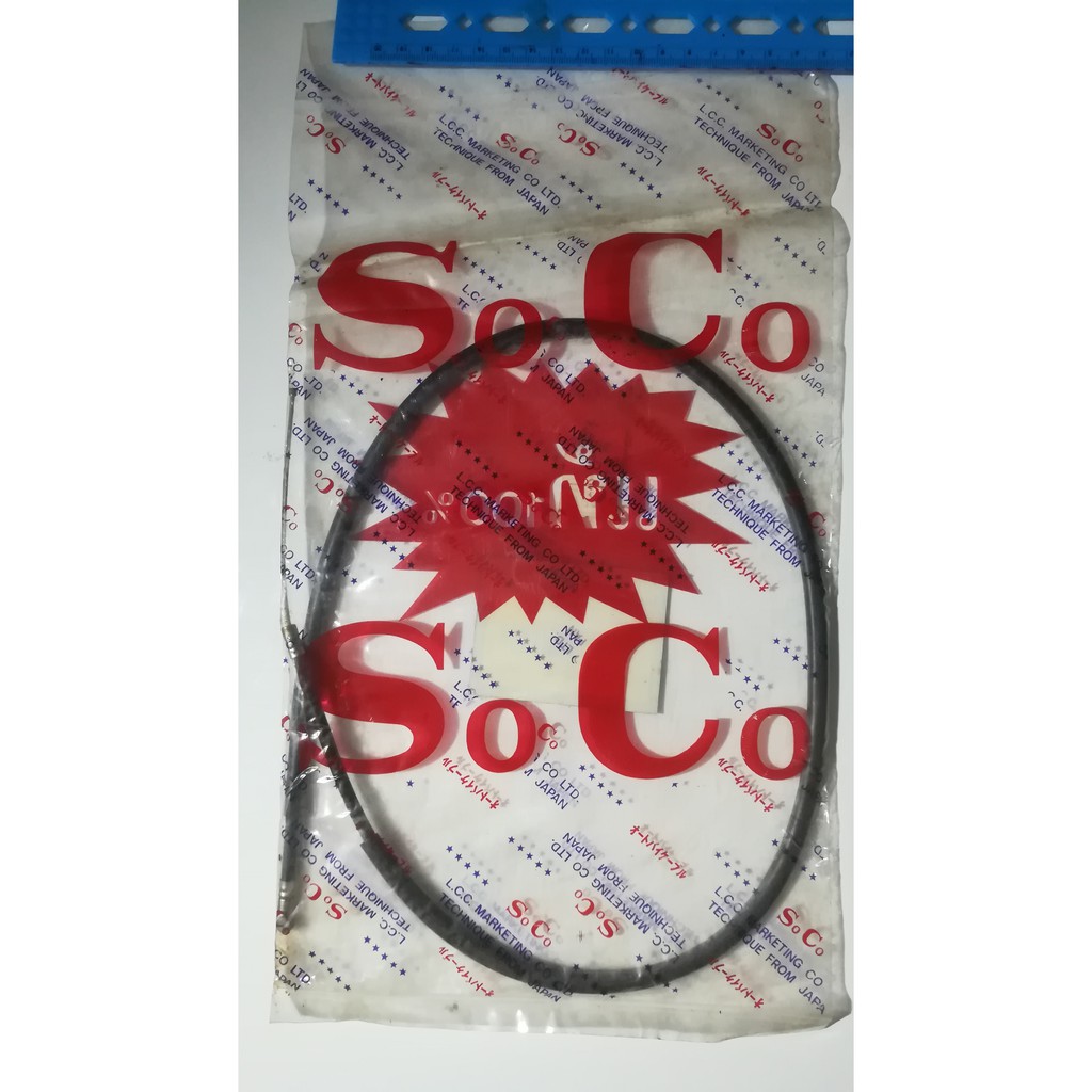 สายโช๊ค jr120 ยี่ห้อ soco ขาย clear stock