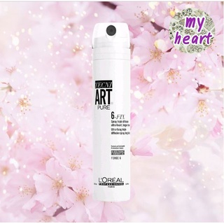 Loreal Tecni Art 6-Fix 250ml สเปรย์จัดแต่งทรงผมสูตรไม่มีน้ำหอม