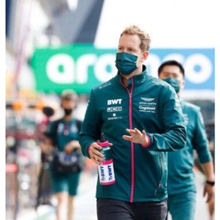 F1 Aston Martin Team Jacket 2021 ใหม่เสื้อแจ็คเก็ตสําหรับผู้ชายผ้าขนแกะแขนยาวผ้าขนแกะ