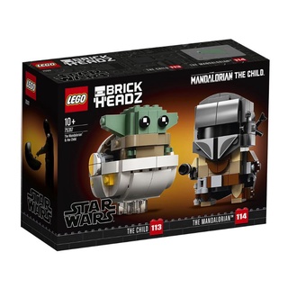 LEGO 75317 Star Wars BrickHeadz The Mandalorian &amp; The Child - ของแท้ กล่องสวย พร้อมส่ง