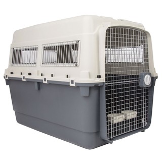 L120Hisopetshop กรงพลาสติก จัมโบ้ สีเทา