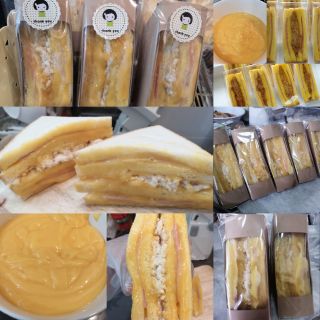 แซนด์วิชโบราณไส้ทะลัก Sandwich Thai Style  ขาย​ 5​ ชิ้น​ 100​ บาทจร้า