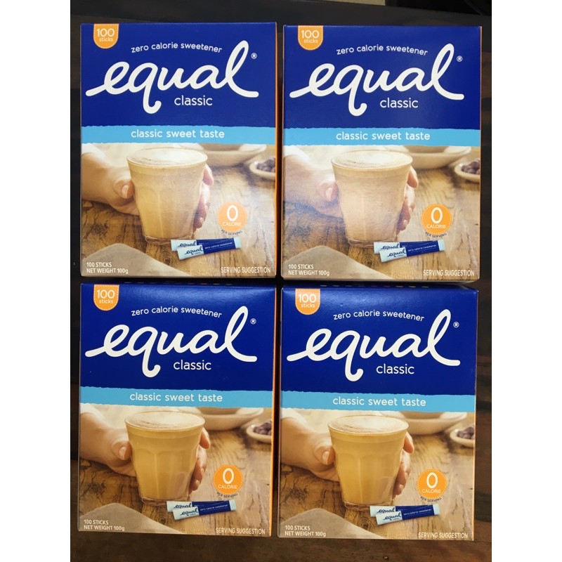 น้ำตาล Equal ขนาด 100 ซอง