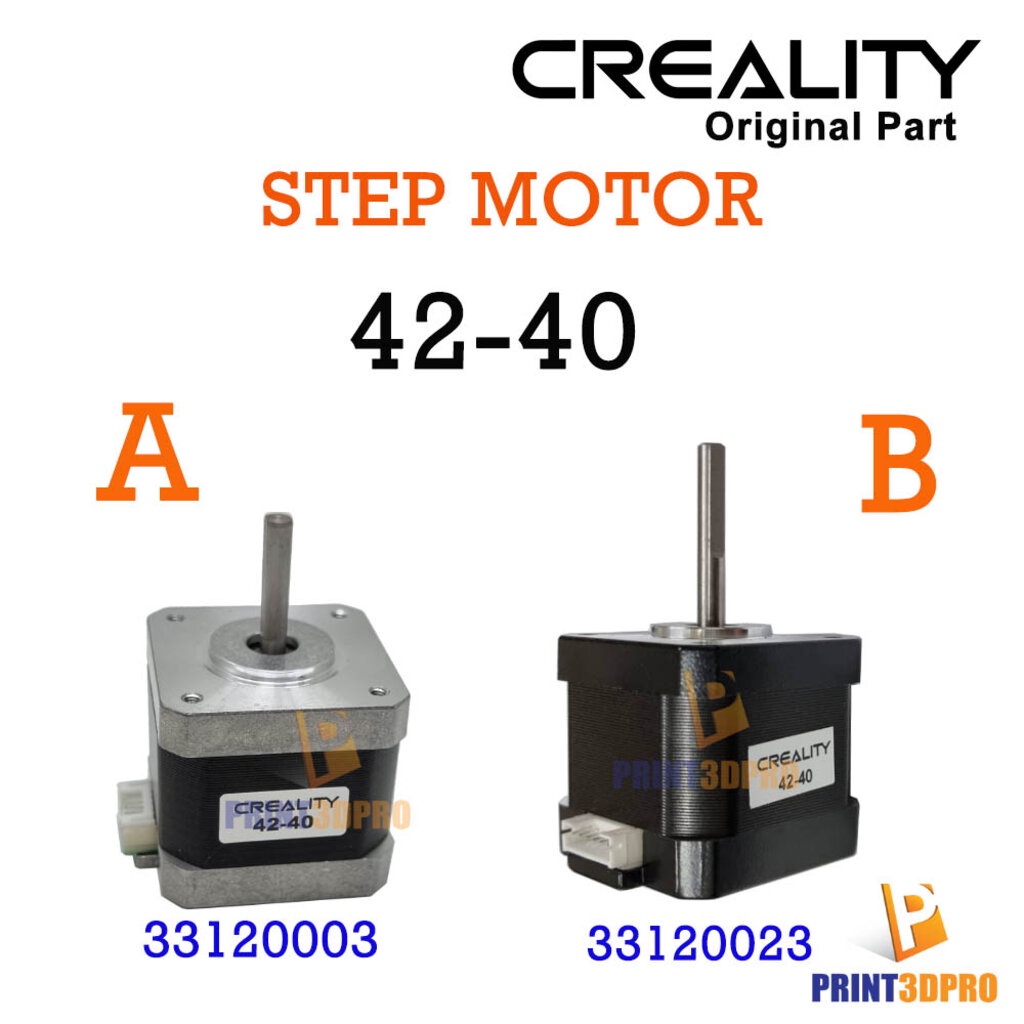 3D Printer Part Creality Step Motor 42 40 1pcs For 3D Printer อะไหล่ มอเตอร์ เครื่องพิมพ์ 3มิติ
