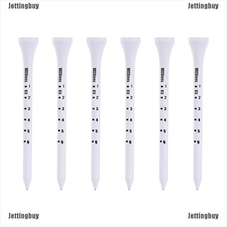 {Jettingbuy} ที่ตั้งลูกกอล์ฟ 83 มม. สีขาว 50 ชิ้น