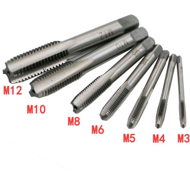 DTC M3 X 0.5 HAND TAP 3 ชิ้น X 1 แพ็ค