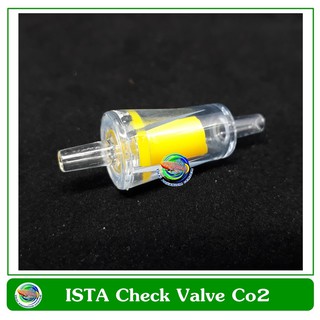 Ista Check Valve อุปกรณ์เช็ควาล์ว CO2 (พลาสติก)