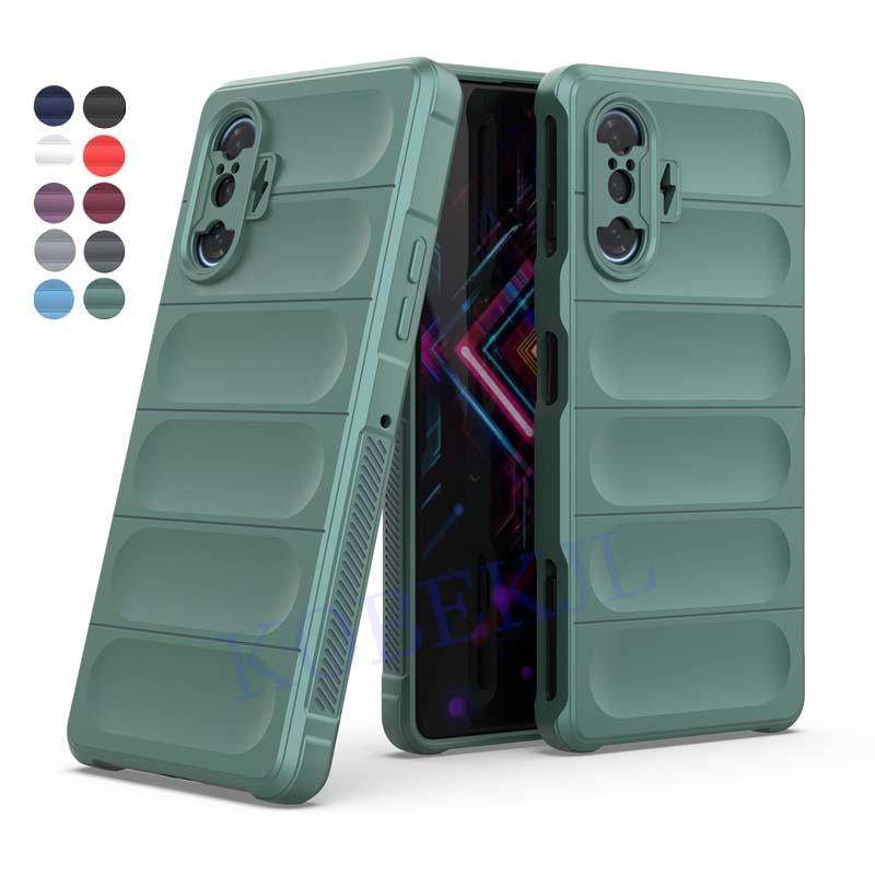 Redmi K40 เคสสําหรับเล่นเกมซิลิโคนอ่อนนุ่มกันกระแทก TPU เส้นเรียบง่ายเคสโทรศัพท์ RedmiK40 Gaming K40