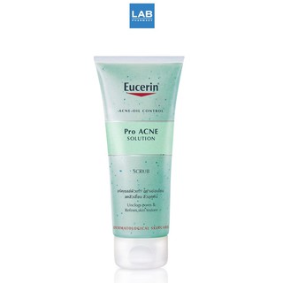 Eucerin  Pro Acne Scrub 100 ml. - ขจัดเซลล์ผิวเก่าอย่างอ่อนโยน ลดสิวเสี้ยน สิวอุดตัน