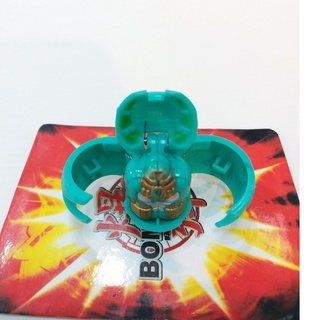 AUTH Bakugan Battle S2 Single Monster Golden Face No package - Green