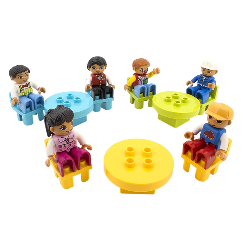 62-310 Pieces DIY Building Blocks Bulk Compatible With Duplo Animals Marble Run City Classic Bricks Assembly Model Kids Toys - 26 - View #7