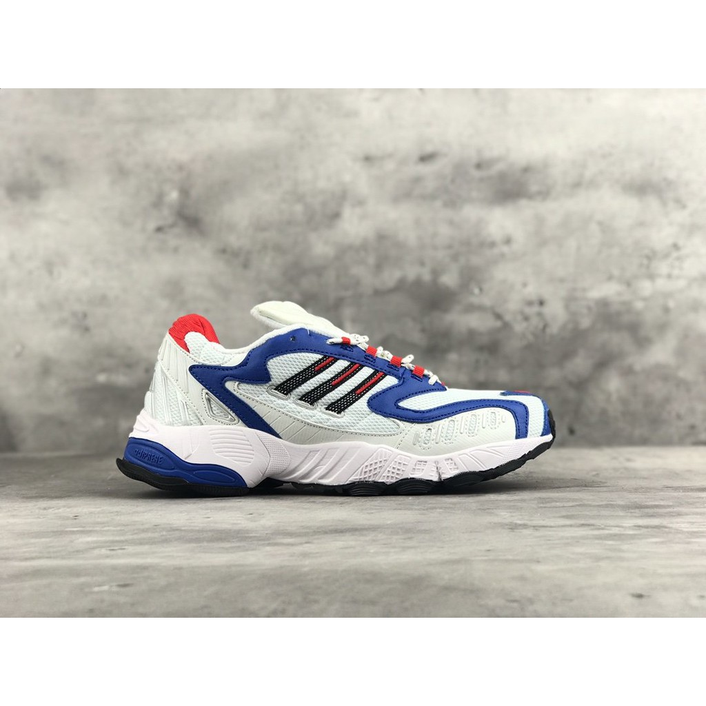Adidas Torsion running shoes white and blue running shoes Leisure shoes