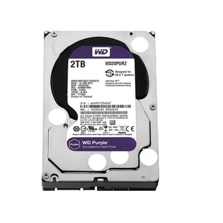 HARDDISK VIDEO 24/7 WD HD PURPLE 2TB AV CCTV 3.5"