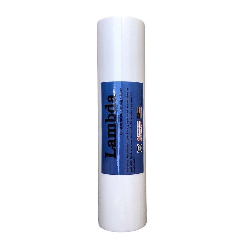 ไส้กรองน้ำดื่ม PP (Sediment) 10X2.5 นิ้ว ความละเอียด 5 M (ชนิดผิวเรียบ) จำนวน 1 แท่ง