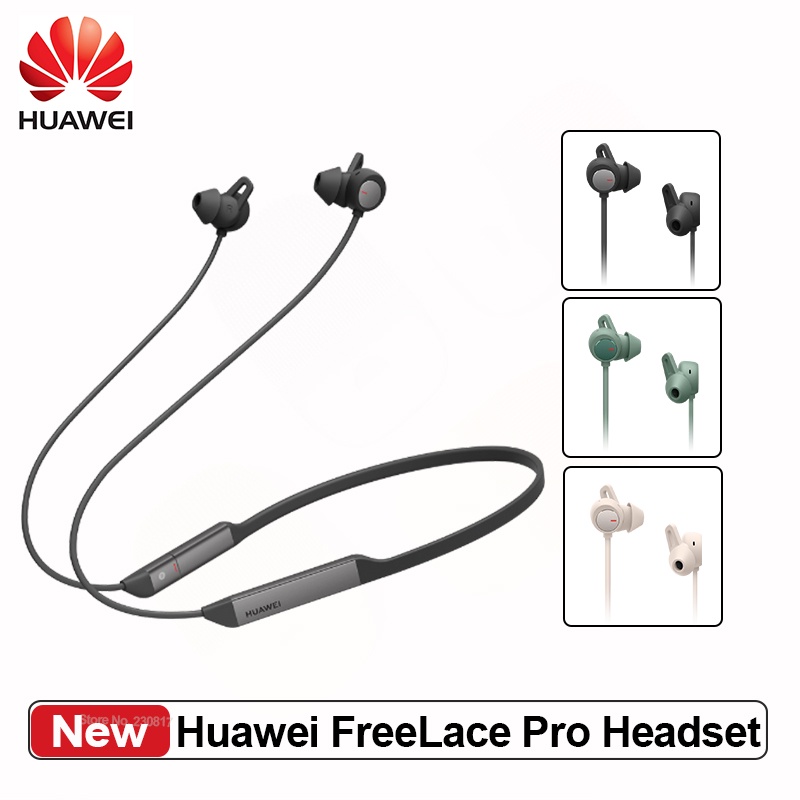 Huawei FreeLace Pro 2 หูฟังไร้สายบลูทูธ 5.0 3 การออกแบบไมโครโฟนตัดเสียงรบกวนแบบแอคทีฟ IP55 หูฟังชาร์จเร็ว