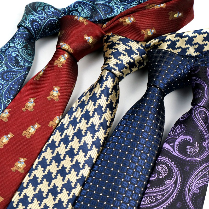 Mens Ties paisley เนคไท 7 ซม.gravata corbatas อย่างเป็นทางการ Ties สําหรับชายดอกไม้ Cravate Homme สําหรับ Man tie งานแต่งงานธุรกิจ Party