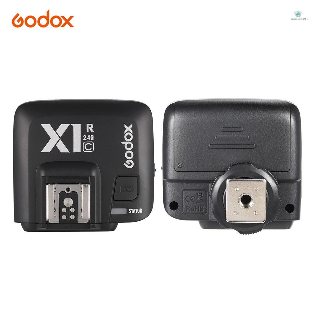 Godox X1R-C รีโมตกดชัตเตอร์ไร้สาย 32 ช่อง TTL 1/8000s สําหรับกล้อง Canon EOS GODOX X1T-C